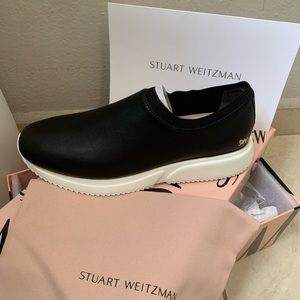 NEW Stuart Weitzman Leather Snickers